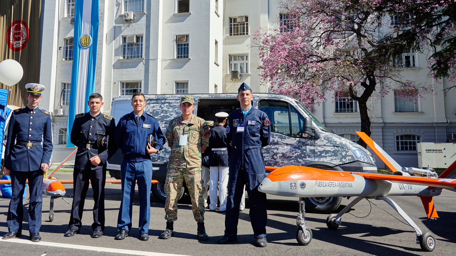 La Fuerza Aérea Argentina presente en CTID² 2025